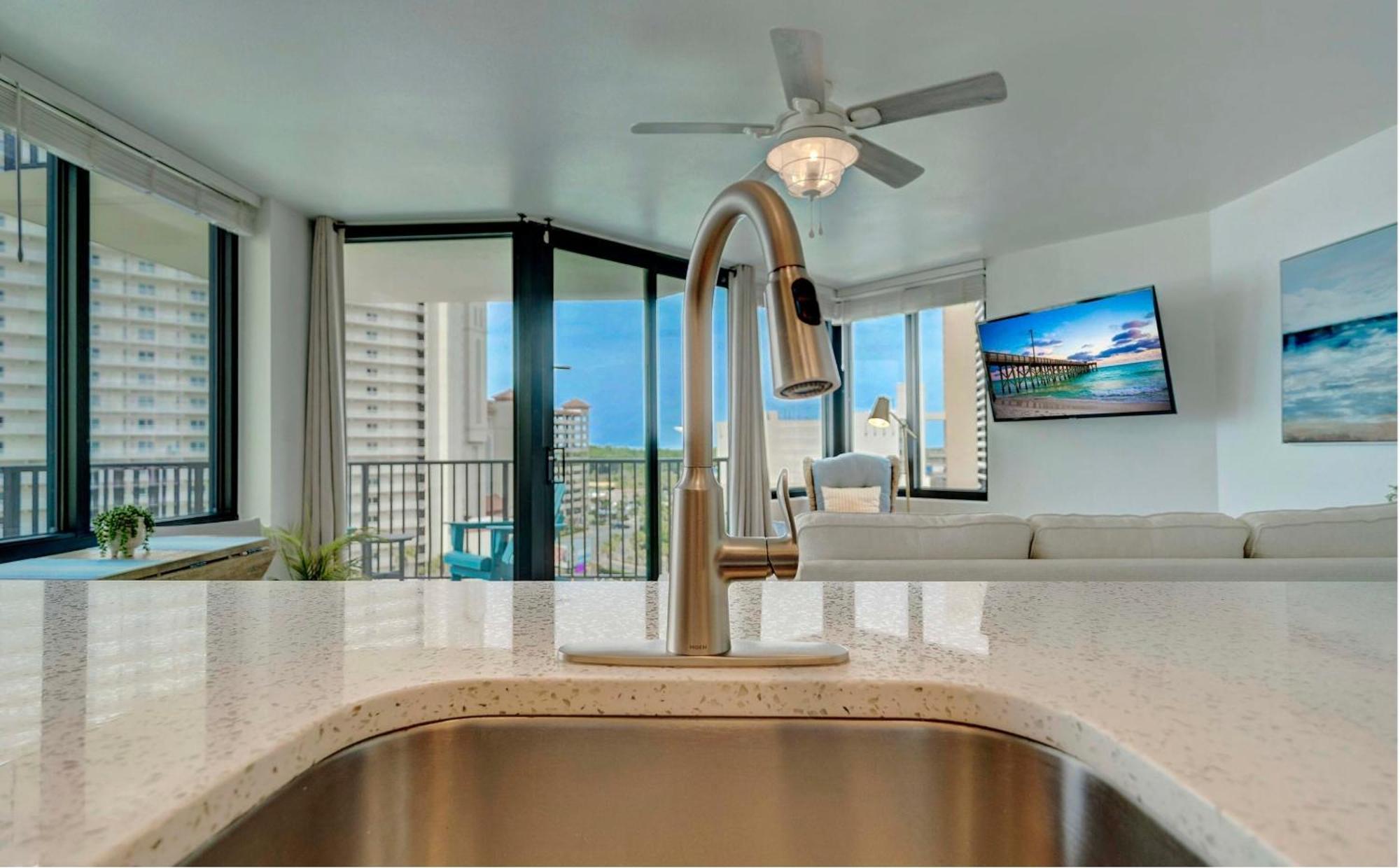 Apartment Sunbird Resort! Stunning Remodeled Beachfront Condo! Free Chair Service! By Dolce Pcb! *